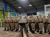 3º BPM realiza formatura simbólica de 29 alunos do Curso de Formação de Soldados