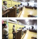 Agosto Lilás, Polícia Militar participa de Sessão na Câmara de Vereadores e fala sobre o assunto 
