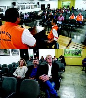 Câmara de Vereadores de Canoinhas recebeu evento da Defesa Civil de Santa Catarina