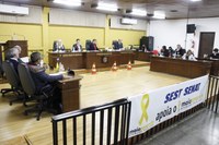 Campanha Maio Amarelo é apresentado a comunidade na Câmara de Vereadores de Canoinhas