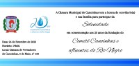 Comitê Canoinhas e Afluentes do Rio Negro comemora 20 anos