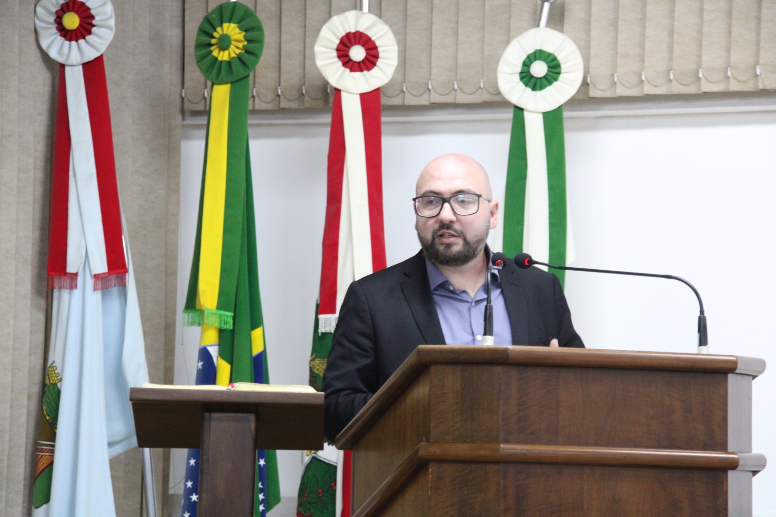 Delegado Regional Eduardo Borges apresenta números na Tribuna da Câmara