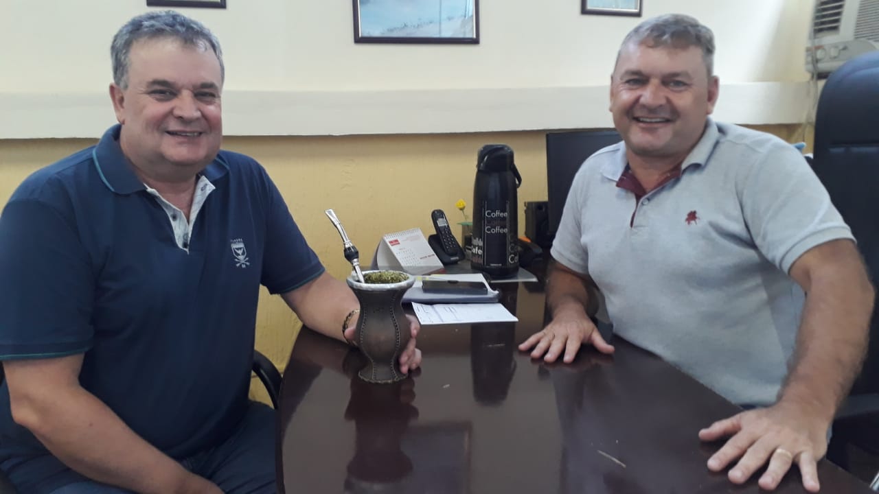 Ex-prefeito visita presidente da Câmara de Vereadores de Canoinhas