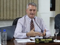Paulo Glinski pede pela sanção de Projeto de Lei que garante Encontro de Contas