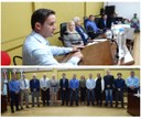 Prefeito de Timbó Grande apresenta projeto Pavimentação da Rodovia SC 120