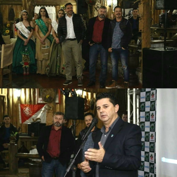 Presidente da Câmara de Vereadores Célio Galeski participa do lançamento da 23ª Fesmate