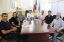 Presidente da Câmara de Vereadores Paulinho Basílio recebe visita de representantes da Pif Paf Alimentos