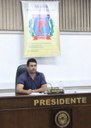 Presidente da Câmara Gil Baiano destaca Deputados durante Sessão 