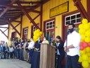 Presidente da Câmara Gil Baiano e Vereadores participam de inauguração do Complexo Turístico e Cultural em Marcílio Dias