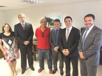 Presidente leva demandas do município à Florianópolis