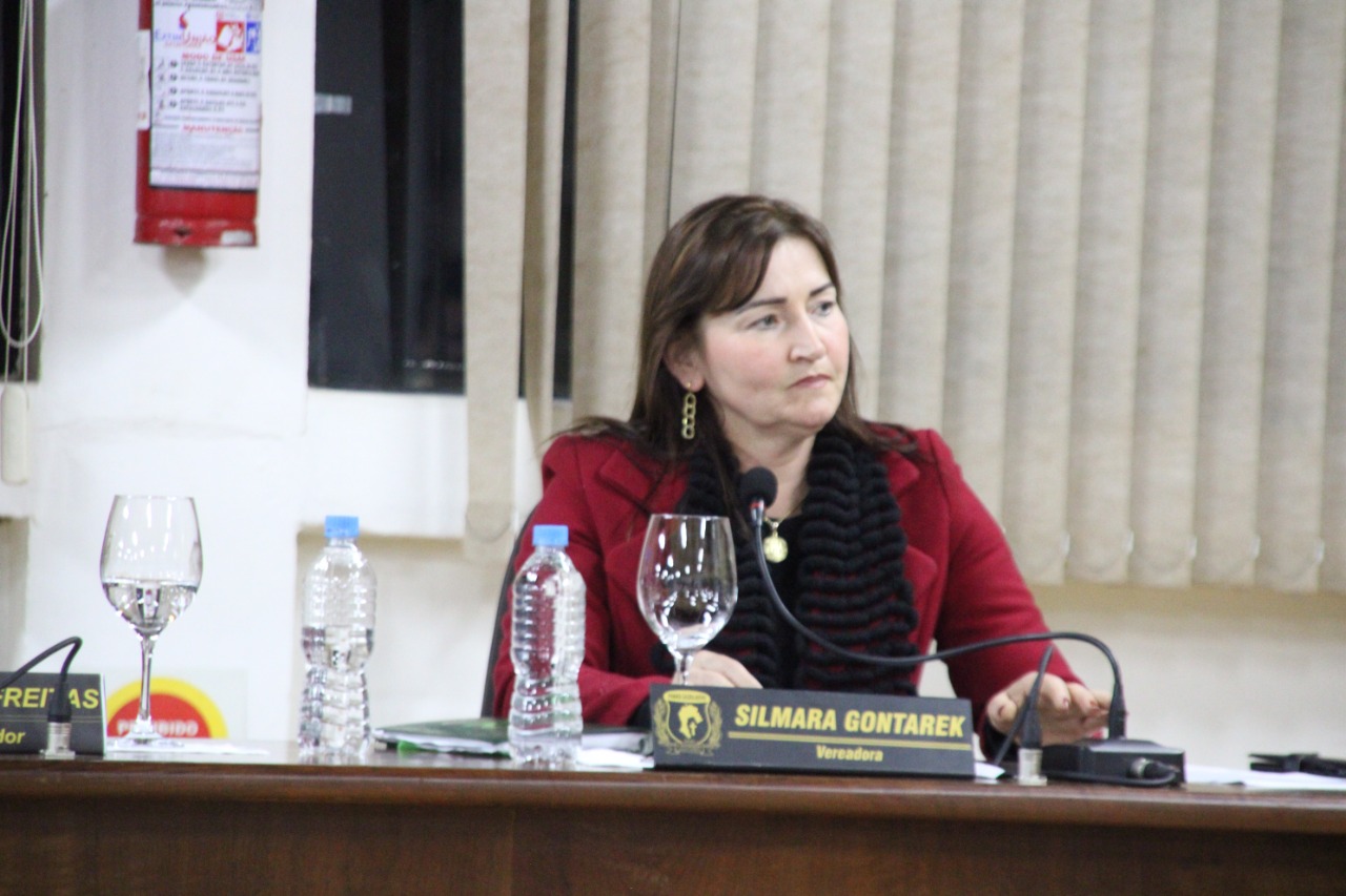 Silmara Gontarek volta a solicitar melhorias durante sessões desta semana