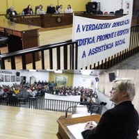 Vereador Coronel Mário participa da X Conferencia Municipal de Assistência Social em Canoinhas