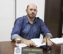 Vereador Gil Baiano se licencia e Chico Mineiro assume a cadeira