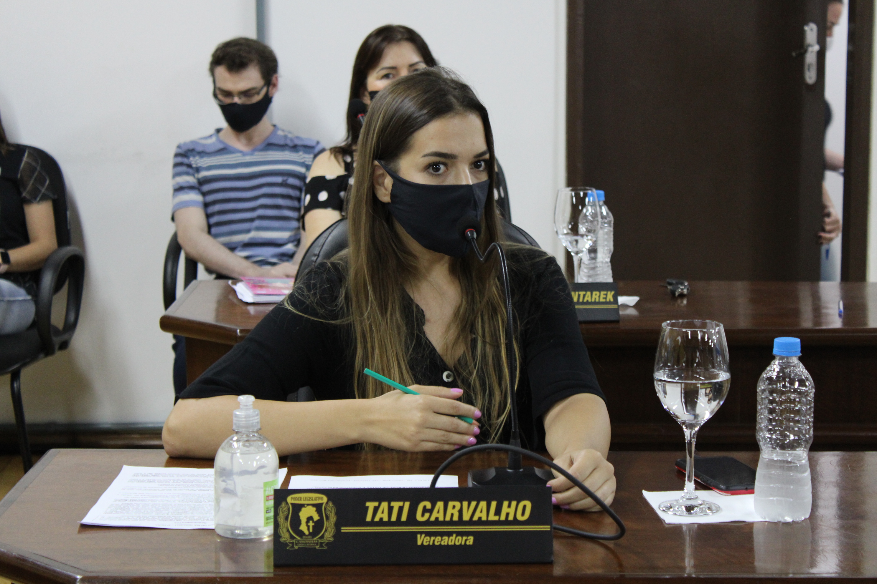 Vereadora Tati Carvalho apresenta pré-projeto para cadastramento de animais soltos em Canoinhas