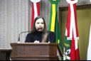 Vereadora Tatiane Carvalho fala na Tribuna sobre Projeto do Grupo Resgates
