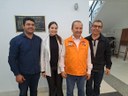Vereadores participam da visita do Governador Jorginho Mello