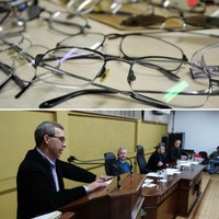Wilmar Sudoski apresenta projeto Banco de Armações de Óculos para Canoinhas